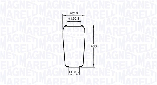 Veerbalg Magneti Marelli 030607020021