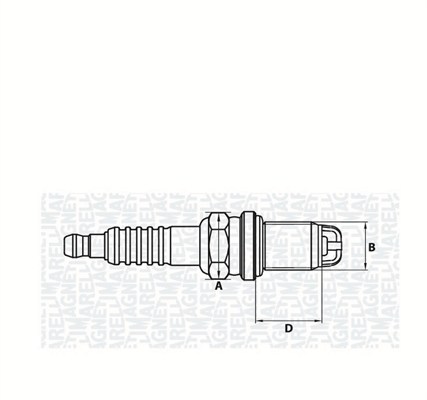 Bougie Magneti Marelli 062000772304