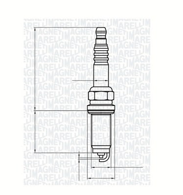 Bougie Magneti Marelli 062000786304