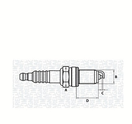 Bougie Magneti Marelli 062000768304