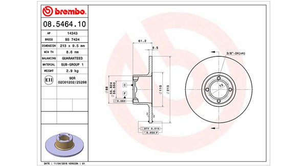 Remschijven Magneti Marelli 360406014000