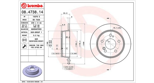 Remschijven Magneti Marelli 360406030900