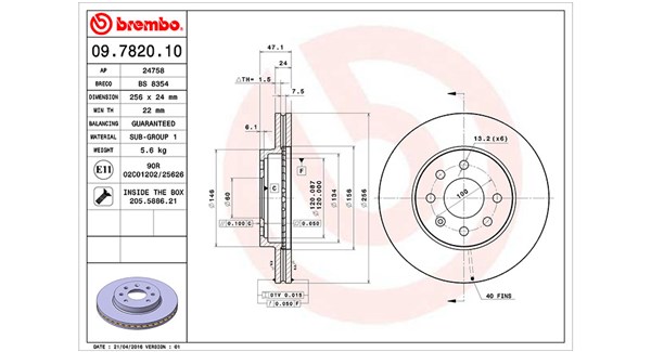 Remschijven Magneti Marelli 360406039100