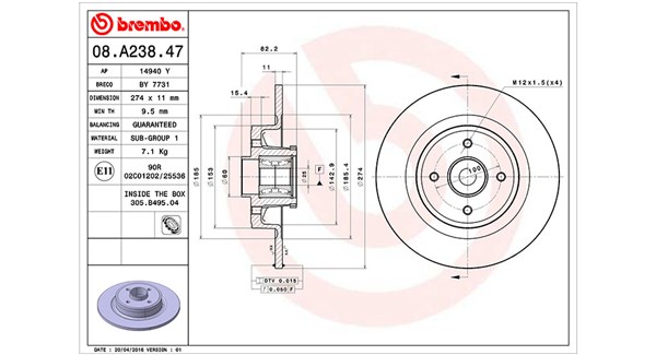 Remschijven Magneti Marelli 360406061000