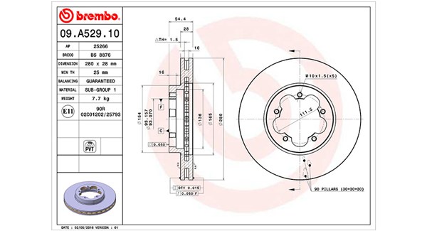 Remschijven Magneti Marelli 360406105300