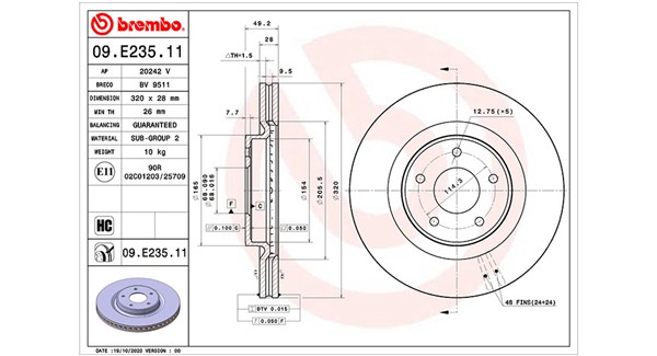 Remschijven Magneti Marelli 360406173101