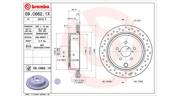 Remschijven Magneti Marelli 360406177002