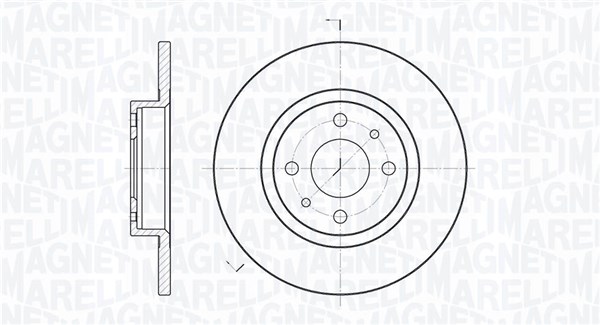 Remschijven Magneti Marelli 361302040167