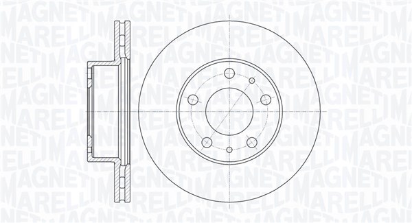 Remschijven Magneti Marelli 361302040168