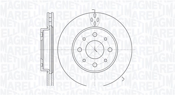 Remschijven Magneti Marelli 361302040186