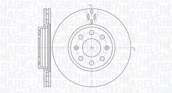 Remschijven Magneti Marelli 361302040236