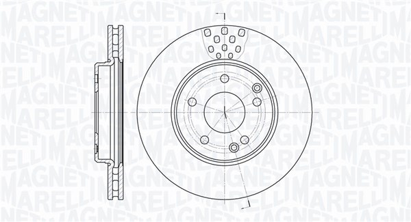 Remschijven Magneti Marelli 361302040652