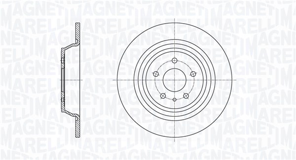 Remschijven Magneti Marelli 361302040654