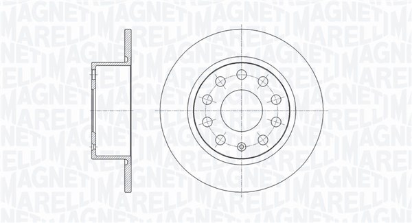 Remschijven Magneti Marelli 361302040656
