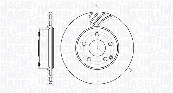 Remschijven Magneti Marelli 361302040680