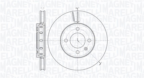 Remschijven Magneti Marelli 361302040778