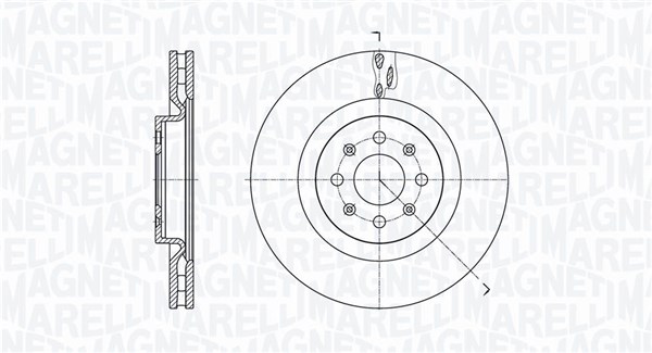 Remschijven Magneti Marelli 361302040789