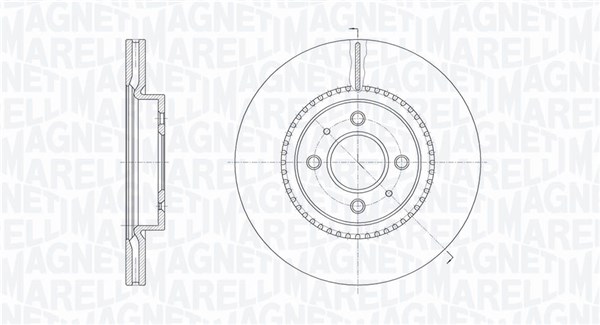 Remschijven Magneti Marelli 361302040807