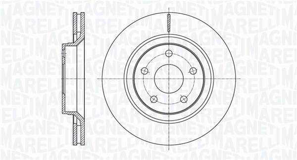 Remschijven Magneti Marelli 361302040824