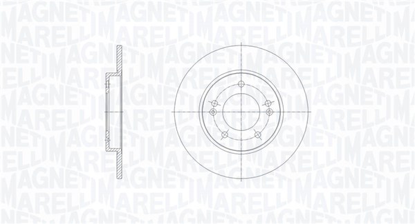 Remschijven Magneti Marelli 361302040825