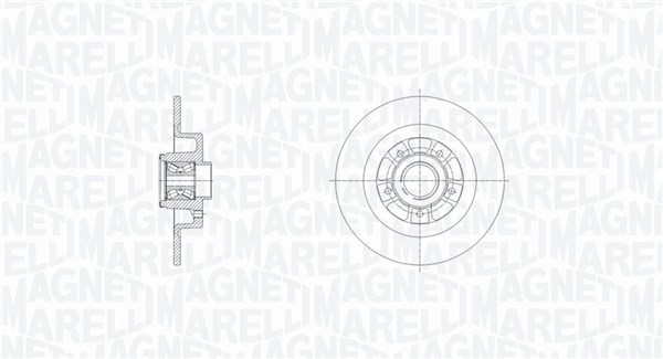 Remschijven Magneti Marelli 361302040828