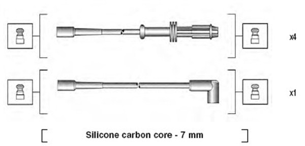 Bougiekabelset Magneti Marelli 941135120700