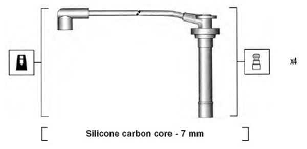 Bougiekabelset Magneti Marelli 941295120858