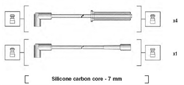 Bougiekabelset Magneti Marelli 941365070930