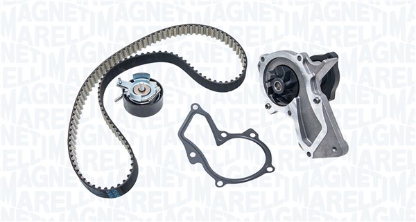 Distributieriem kit inclusief waterpomp Magneti Marelli 341406630002