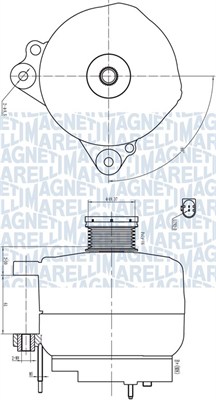 Alternator/Dynamo Magneti Marelli 063732190010