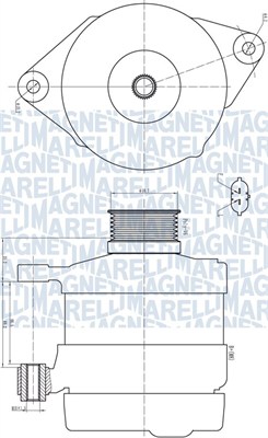 Alternator/Dynamo Magneti Marelli 063732192010