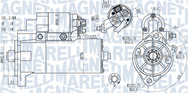 Starter Magneti Marelli 063721165010