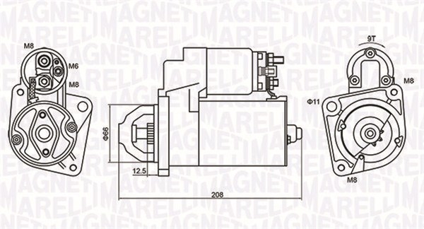 Starter Magneti Marelli 063721213010