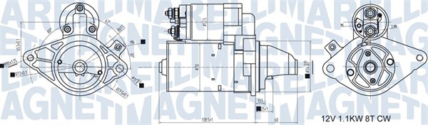 Starter Magneti Marelli 063721407010