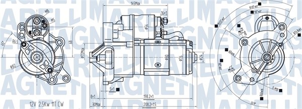 Starter Magneti Marelli 063721416010