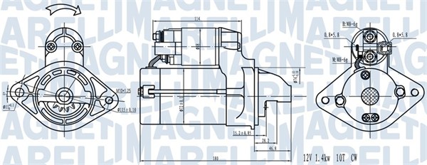 Starter Magneti Marelli 063721441910