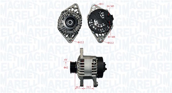 Alternator/Dynamo Magneti Marelli 063321836010