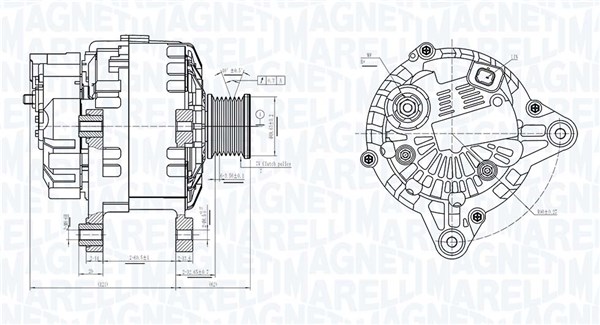 Alternator/Dynamo Magneti Marelli 063731562010