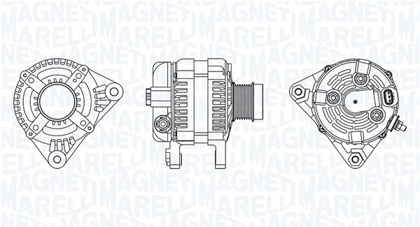 Dynamo / Alternator Magneti Marelli 063731991010