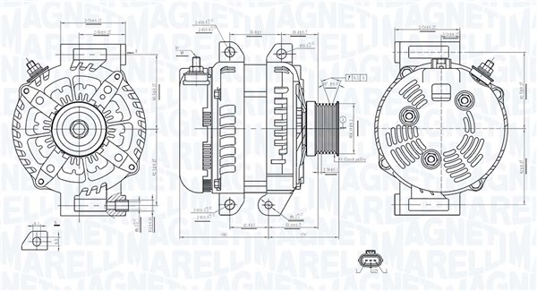 Alternator/Dynamo Magneti Marelli 063735749010