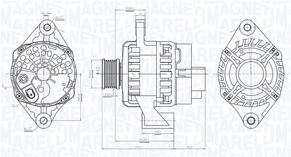 Alternator/Dynamo Magneti Marelli 063736094010