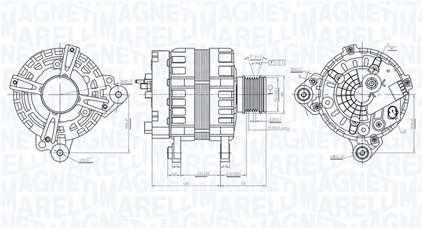 Alternator/Dynamo Magneti Marelli 063736193010