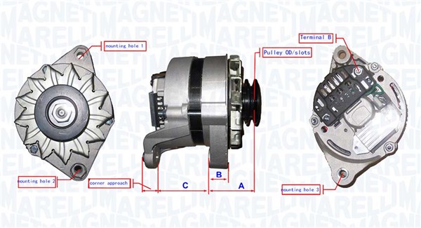 Magneti Marelli Alternator/Dynamo 063730822010