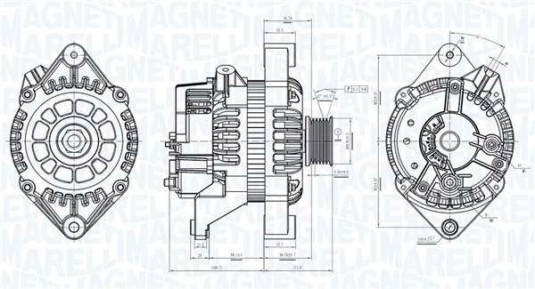 Alternator/Dynamo Magneti Marelli 063730861010