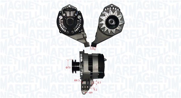 Alternator/Dynamo Magneti Marelli 063730889010