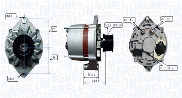 Dynamo / Alternator Magneti Marelli 063739067010