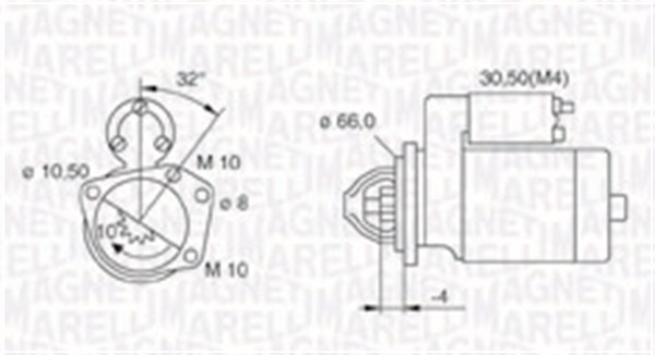 Magneti Marelli Starter 063721207010