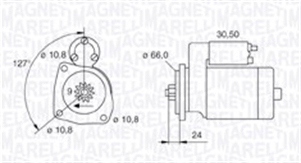 Magneti Marelli Starter 063721242010