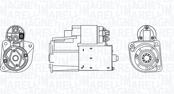 Startmotor / Starter Magneti Marelli 063720103610