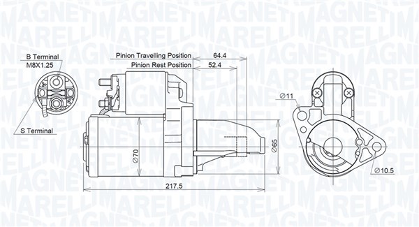 Magneti Marelli Starter 063721452010